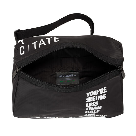 Ally Capellino Guerrilla Girls black bum bag